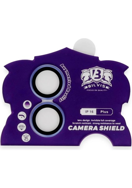 iPhone 16 Bilvis Titan Kamera Lens - Mavi fiyatları