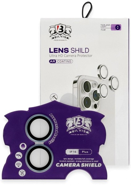 iPhone 16 Bilvis Titan Kamera Lens - Yeşil