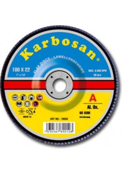 180X22 Nk 80 Kum Flap Zımpara 1 Adet