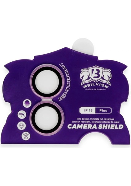iPhone 16 Bilvis Titan Kamera Lens - Pembe fiyatları