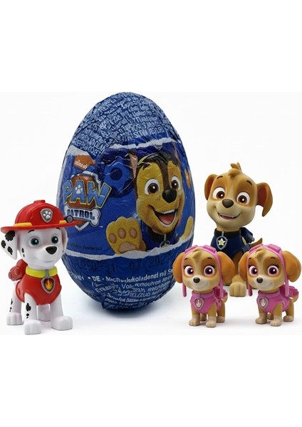 Paw Patrol Glutensiz Çikolatalı Sürpriz Yumurta 20 G (1 Adet)