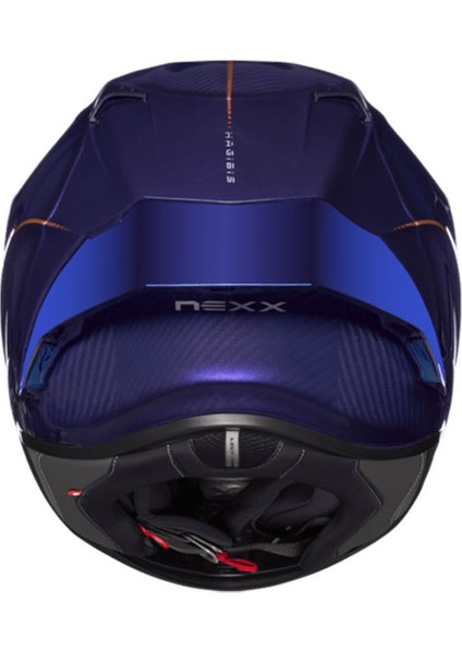 X.R3R Hagıbıs Karbon Kapalı Motosiklet Kaskı Mor fiyatları