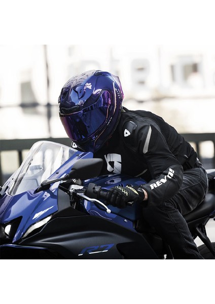 X.R3R Hagıbıs Karbon Kapalı Motosiklet Kaskı Mor indirimleri