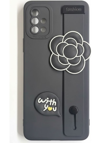 Samsung Galaxy A51 4g Uyumlu Siyah Renk 3D Figürlü Darbe Emici Yumuşak Silikon Kapak modelleri