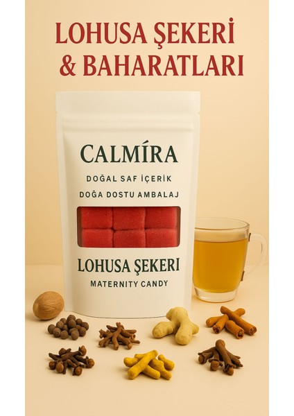 Lohusa Şerbeti Şekeri & Baharatları 500 gr / Kızamık Şekeri / Kaynar Baharatı Şerbet