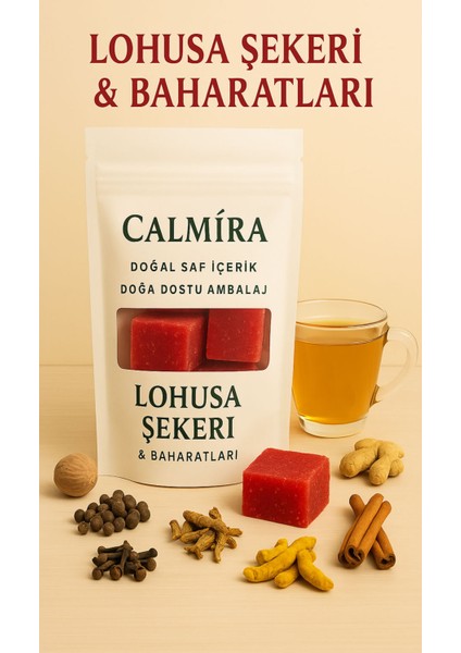 Lohusa Şerbeti Şekeri & Baharatları 500 gr / Kızamık Şekeri / Kaynar Baharatı Şerbet