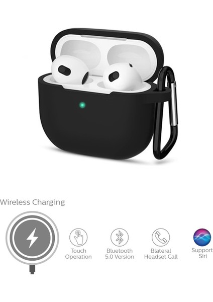 3.nesil Ios ve Androıd Uyumlu Kablosuz Şarj Destekli Kılıf Hediyeli Bluetooth Kulaklık fiyatları