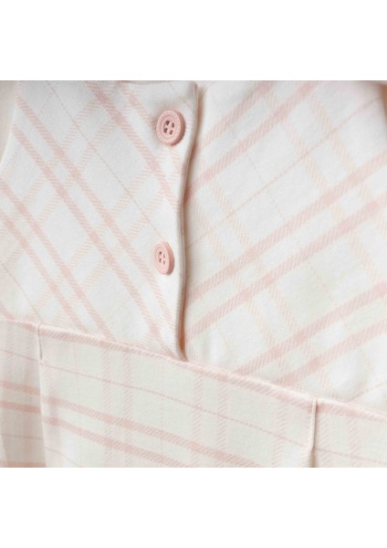 Ekoseli Fiyonklu Organik Tulum Takım – Pudra fiyatları