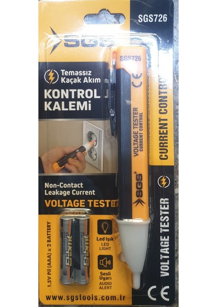 Kontrol Kalemi Temazsız Kaçak Akım