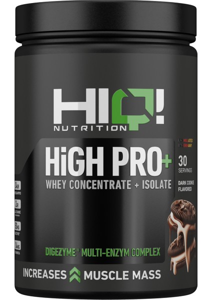 Hıq High Pro+ 900GR Dark Cookıe Flavored