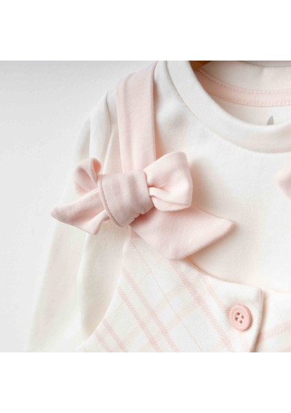 Ekoseli Fiyonklu Organik Tulum Takım – Pudra modelleri