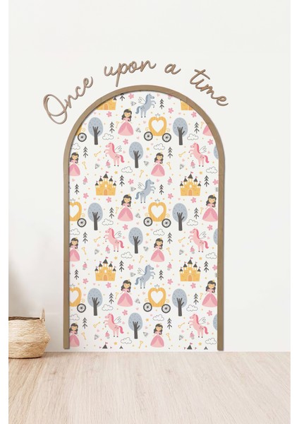 Masal Duvar Sticker, Kız Çocuk/bebek Odası Dekoru, Barby Bebek Temalı Duvar Kağıdı, Yapışkan Yazı ve Çerçeve, Doğum Günü Hediyesi, Kitaplık Arkası Dekoru, Yenidoğan Hediyesi, Torun Hediyesi fiyatları