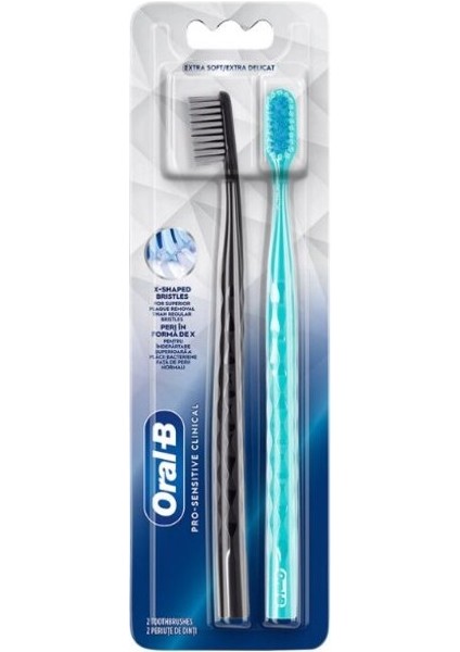 Pro-Sensitive Clinical Ekstra Yumuşak Diş Fırçası 2'li