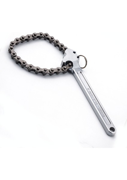 Zincirli Filtre Sökme Anahtarı Dayanıklı Çelik Gövde Yağ ve Su Filtresi Açma Aparatı