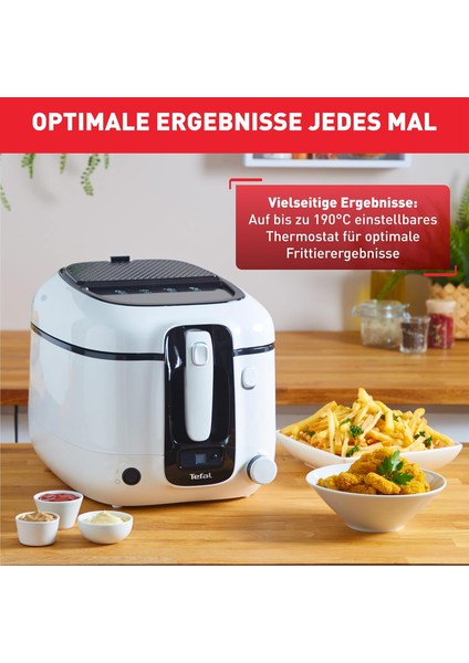 Super Uno Family Max Fritöz – 2.2 Litre | 6-8 Kişilik Ailelere Uygun | Zaman Ayarlı – Koku Filtresi – Kolay Temizlik