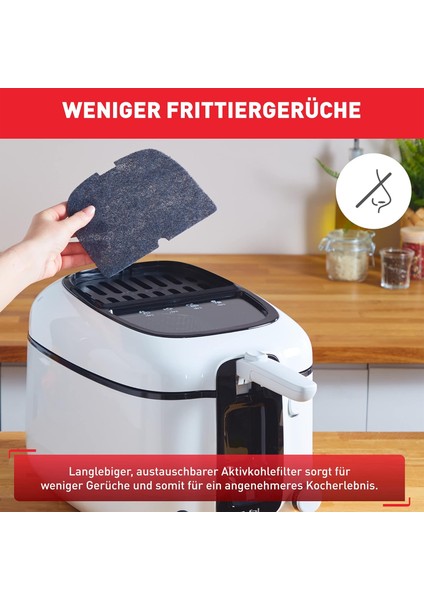 Super Uno Family Max Fritöz – 2.2 Litre | 6-8 Kişilik Ailelere Uygun | Zaman Ayarlı – Koku Filtresi – Kolay Temizlik