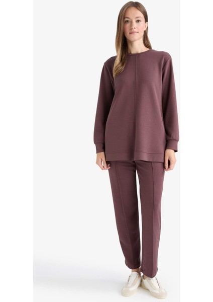 Regular Fit Beli Lastikli Eşofman Altı E1954AX25AU