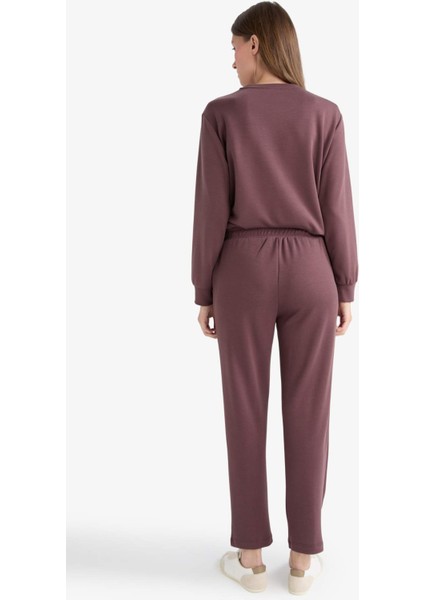 Regular Fit Beli Lastikli Eşofman Altı E1954AX25AU