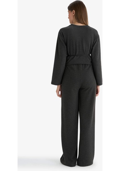 Wide Leg Düz Paça Pantolon E9913AX25AU