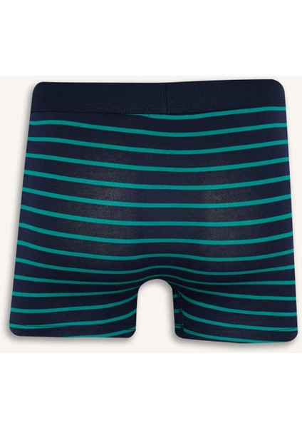 Regular Fit Çizgili 3'lü Boxer