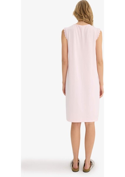 Regular Fit V Yaka Kolsuz Gecelik-Fall in Love F7001AX25AU