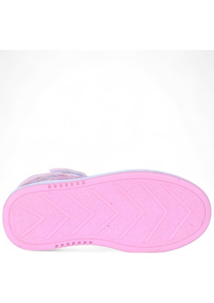 4444 Pudra Cırtlı Boğazlı Kız Çocuk Spor Ayakkabı fırsatları