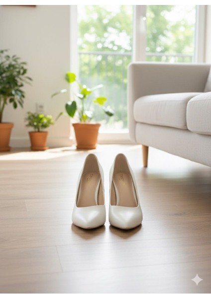 Beyaz Alçak Topuk Ayakkabı fiyatları