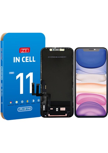 Iphone 11 Incell Full Hd LCD Ekran Sıvı Bant Dahil