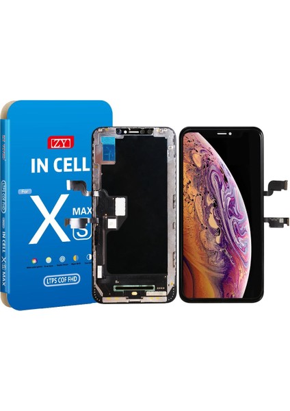 Iphone Xs Max Incell Full Hd LCD Ekran Sıvı Bant Dahil