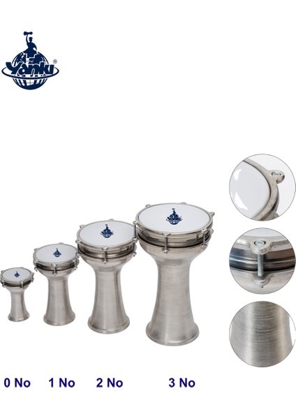 Dr-3 Profesyonel Alüminyum Darbuka 3 Numara fırsatları