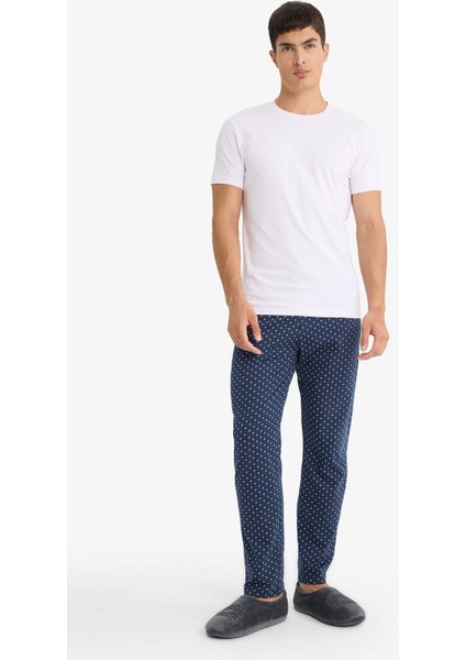 Slim Fit Dar Kesim Bisiklet Yaka Üst D3515AX25WN