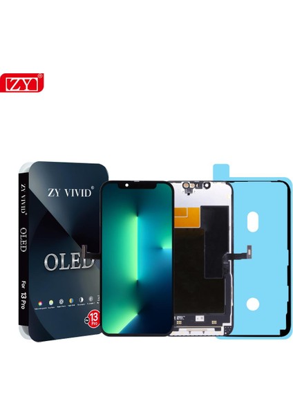 Iphone 13 Pro Zy Vivid OLED LCD Ekran Sıvı Bant Dahil