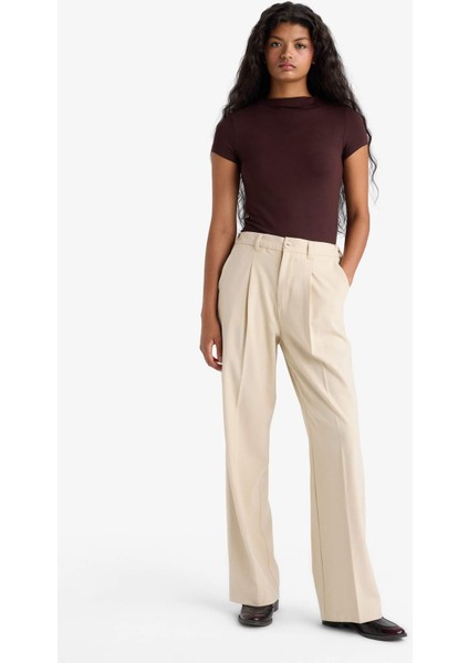 Slim Fit Dar Kesim Yarım Balıkçı Yaka Kısa Kollu Tişört E5906AX25AU