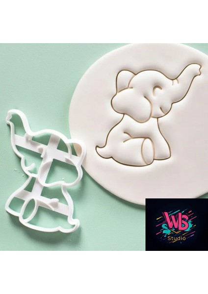 Sevimli Fil Kurabiye Kalıbı ve Şeker Hamuru Şekillendirici fiyatları