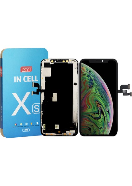 Iphone Xs Incell Full Hd LCD Ekran Sıvı Bant Dahil