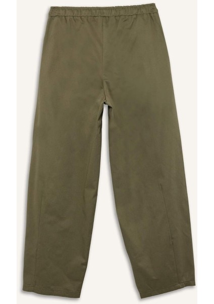 Baggy Fit Normal Bel Gabardin Pantolon F7809AX25AU