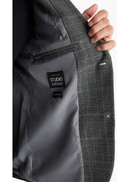 Modern Fit Blazer Ceket F7673AX25AU