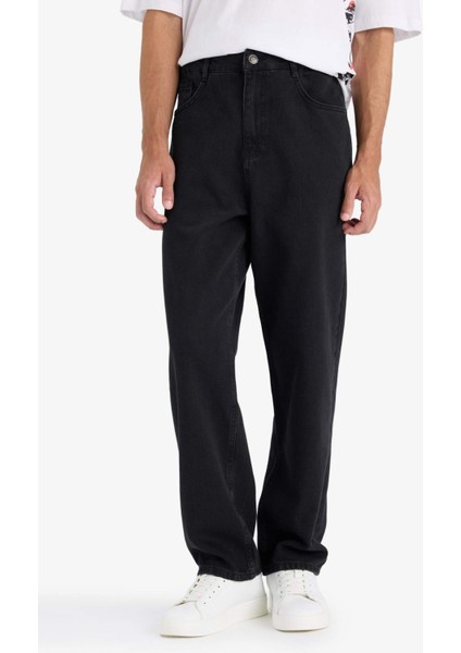 Sergio Regular Fit Normal Kalıp Normal Bel Boru Paça Jean Pantolon E6111AX25AU