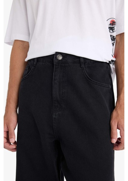 Sergio Regular Fit Normal Kalıp Normal Bel Boru Paça Jean Pantolon E6111AX25AU