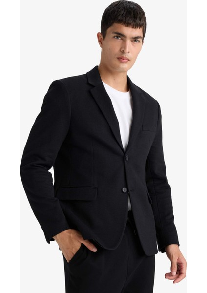 Slim Fit Dar Kesim Blazer Ceket F7690AX25AU
