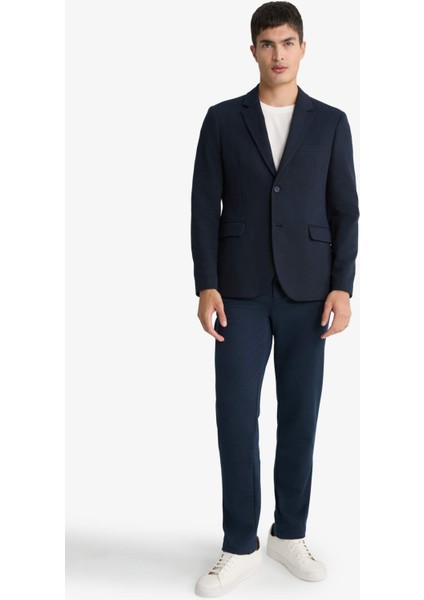 Slim Fit Dar Kesim Blazer Ceket F7690AX25AU