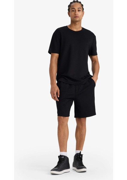 Fit Standart Fit Modal Sporcu Kısa Paça Şort F8393AX25AU