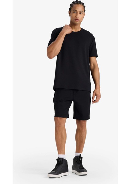 Fit Standart Fit Modal Sporcu Kısa Paça Şort F8393AX25AU