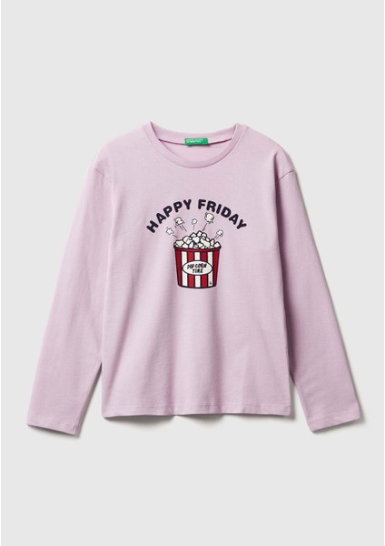 Kız Çocuk Uzun Tshırt