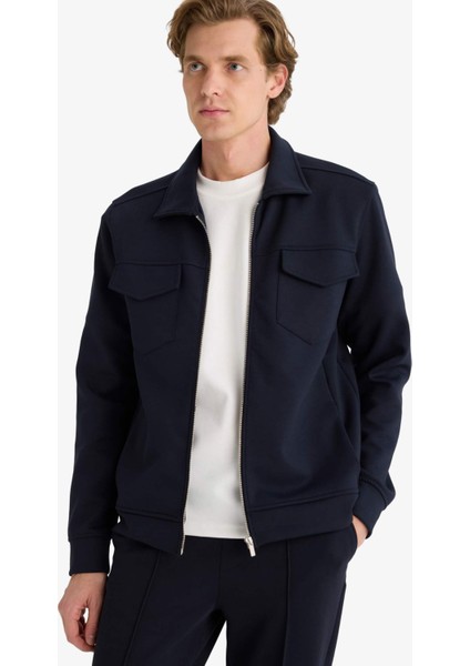 Regular Fit Polo Yaka Gömlek Ceket F0336AX25AU