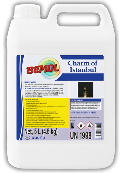 Charm Of Istanbul Çamaşır ve Oda Parfümü 5 L