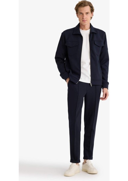 Regular Fit Polo Yaka Gömlek Ceket F0336AX25AU