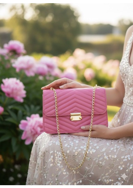Pembe Gold Detay Çanta fiyatları