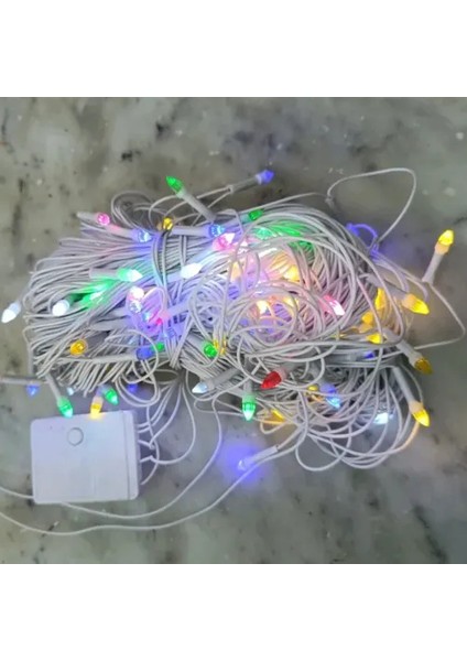 10M 100 LED Damla Uçlu Mavi Işık (Şeffaf Kablo) indirimleri