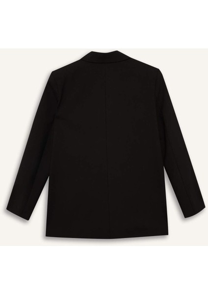 Oversize Geniş Kalıp Ceket Yaka Blazer Ceket